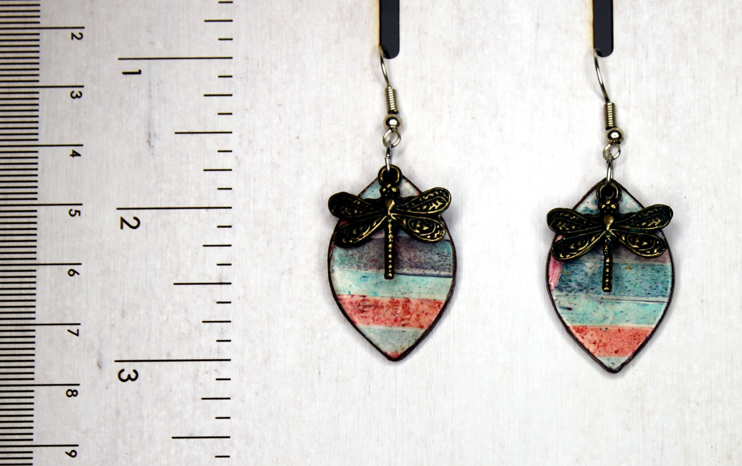 Autumnal Dragonfly Earrings