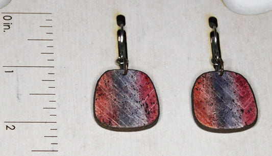 Gone Vertical Trapezoid Earrings