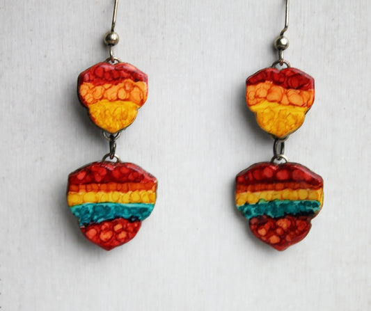 River Canyon Drop Earrings