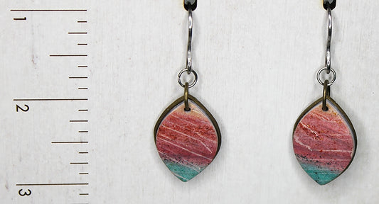 Rustic Fusion Marquise Earrings