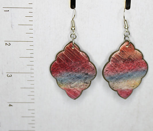 Stormy Seas Ornamental Earrings