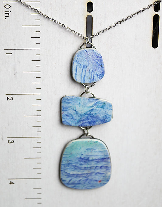 Fish In The Water - Cascading Pendant Necklace