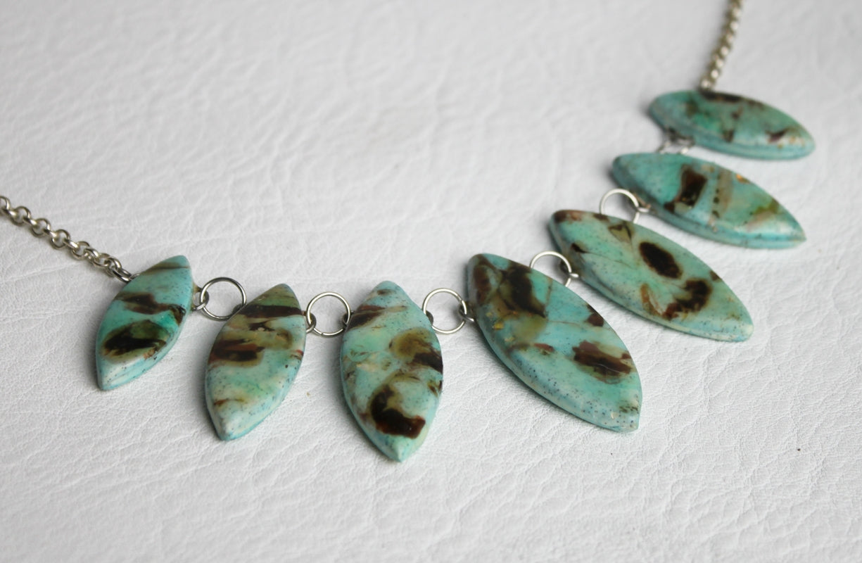Smoke on the Water Statement Necklace