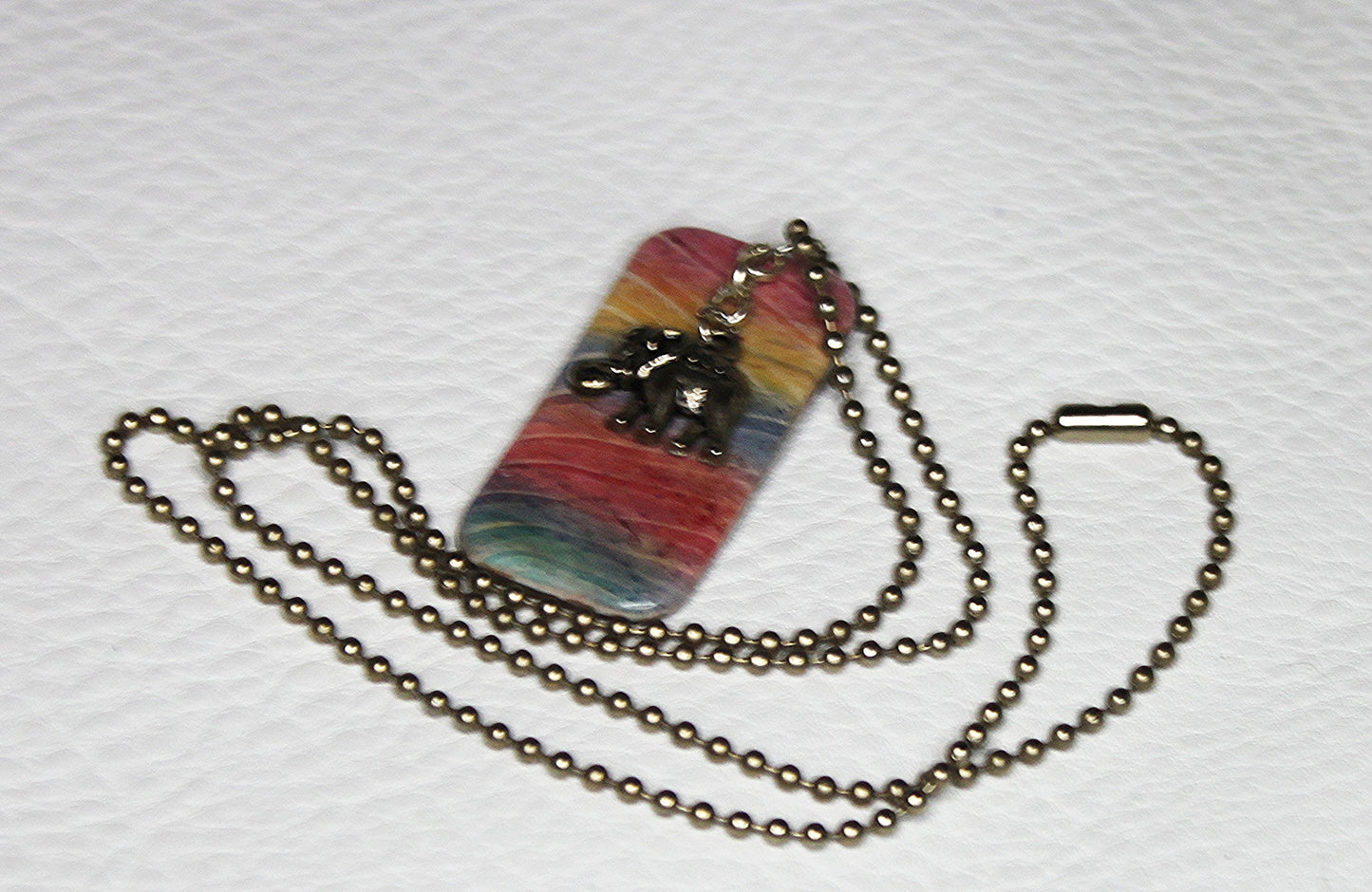 All the Angles Sunset Pendant Necklace