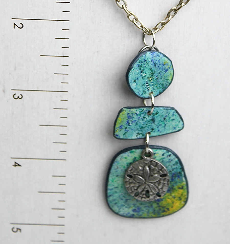 Ocean's Memory - Trio Pendant Necklace