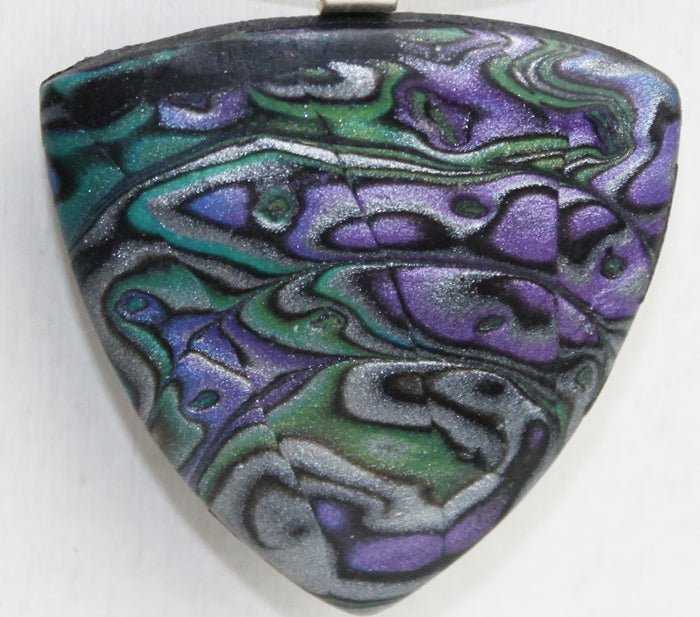 Twilight Meditation - Triangle Pendant