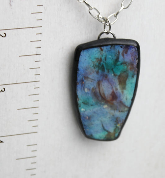 Intergalactic Abstract Pendant Necklace