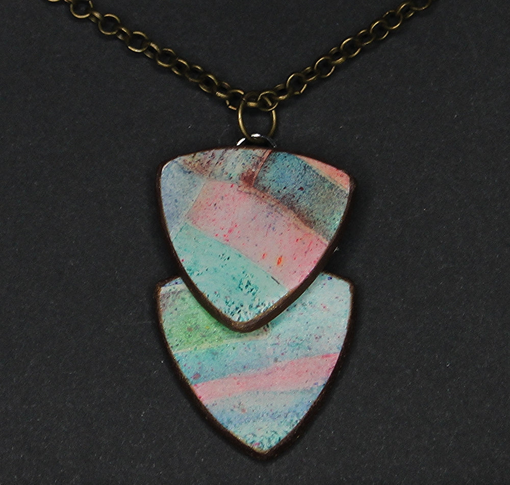 Triangle Swing Pendant Necklace