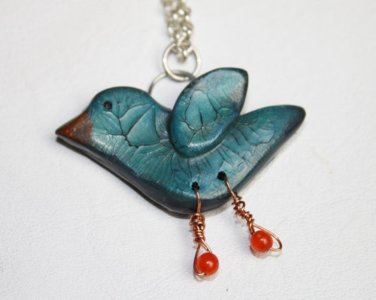 For the Birds Pendant Necklace