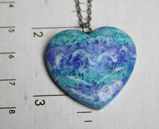 Turbulent Seas Pendant Necklace
