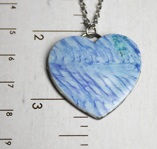 Water Wake Pendant Necklace