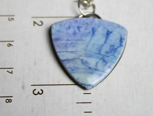 Steamy Pool Pendant Necklace