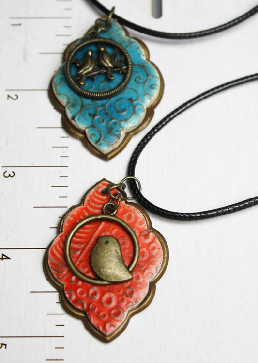 Rustic Ornaments Pendant Necklace Collection 1