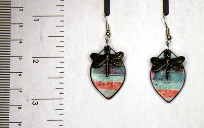 Autumnal Dragonfly Earrings