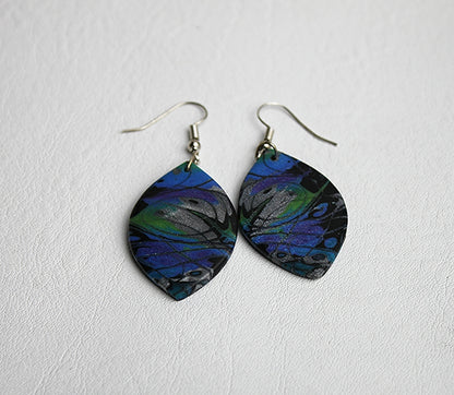 Blue Magic Marquise Earrings
