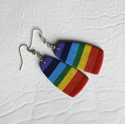 Chakra Stripe Earrings