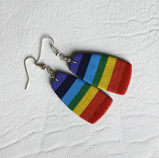 Chakra Stripe Earrings