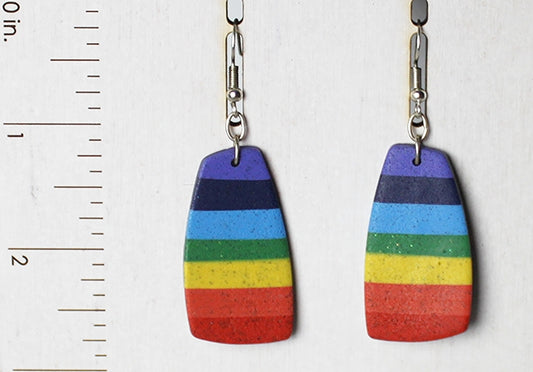 Chakra Stripe Earrings