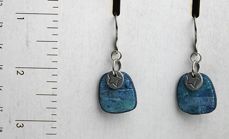 Stonewashed Stripes Little Trapezoids with Star