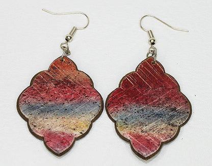 Stormy Seas Ornamental Earrings
