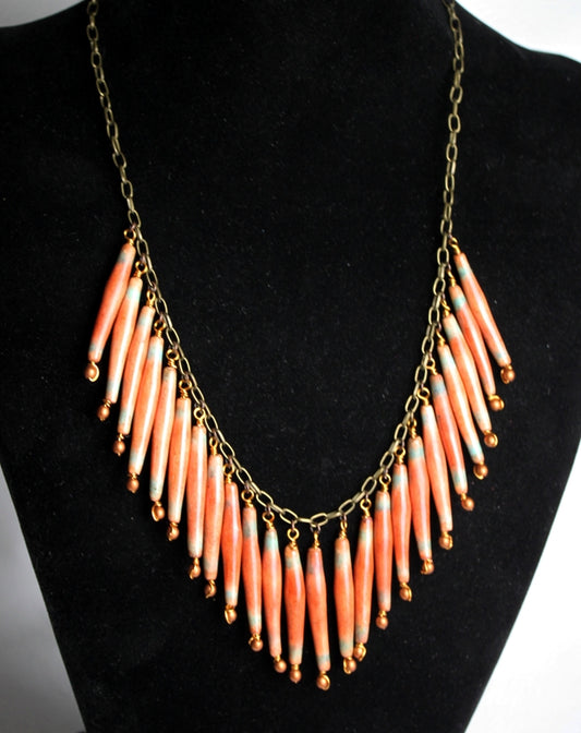 Earthdrops Statement Necklace