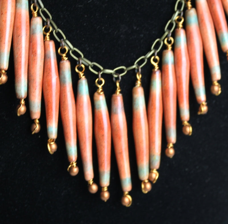 Earthdrops Statement Necklace