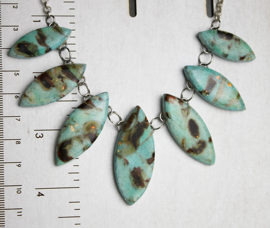 Smoke on the Water Statement Necklace