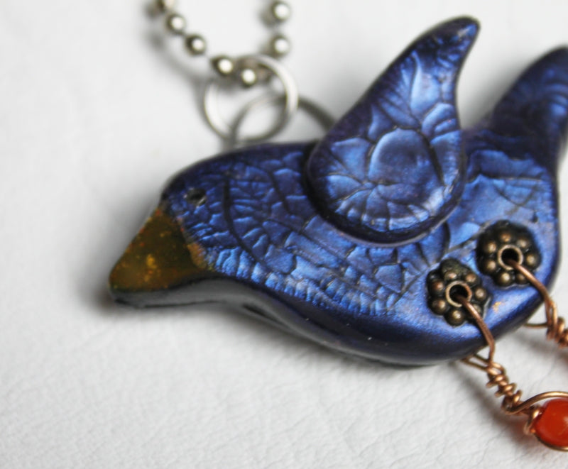 For the Birds Pendant Necklace