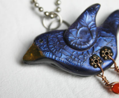 For the Birds Pendant Necklace