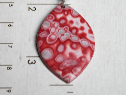 Bubble and Fizz Marquise Pendant Necklace