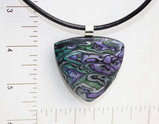 Twilight Meditation - Triangle Pendant
