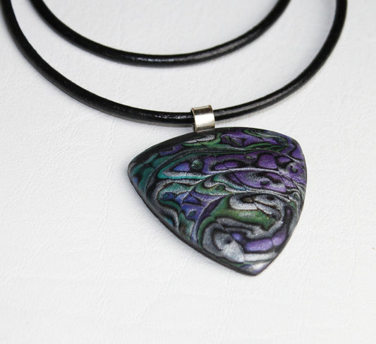 Twilight Meditation - Triangle Pendant