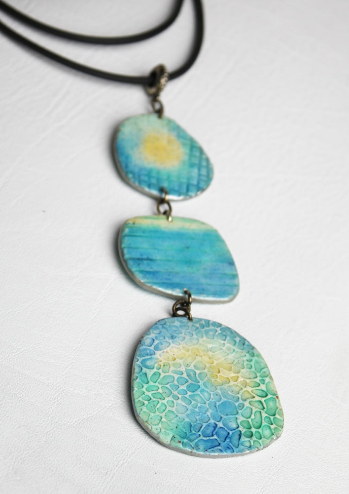 Summer's Embrace - Double Sided Trio Pendant