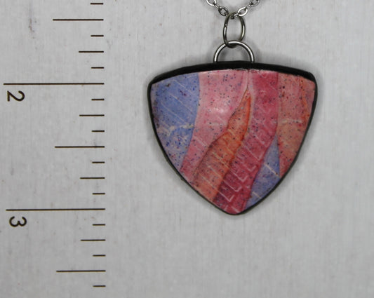 Fusion Triangle Pendant Necklace