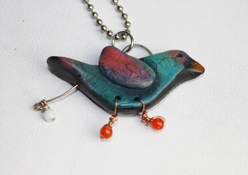 For the Birds Pendant Necklace