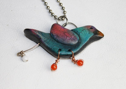 For the Birds Pendant Necklace