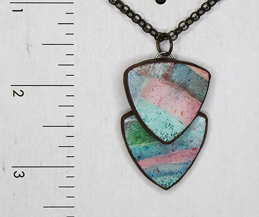 Triangle Swing Pendant Necklace