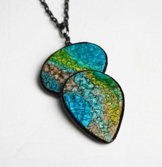 Shoreline Path Layered Pendant Necklace