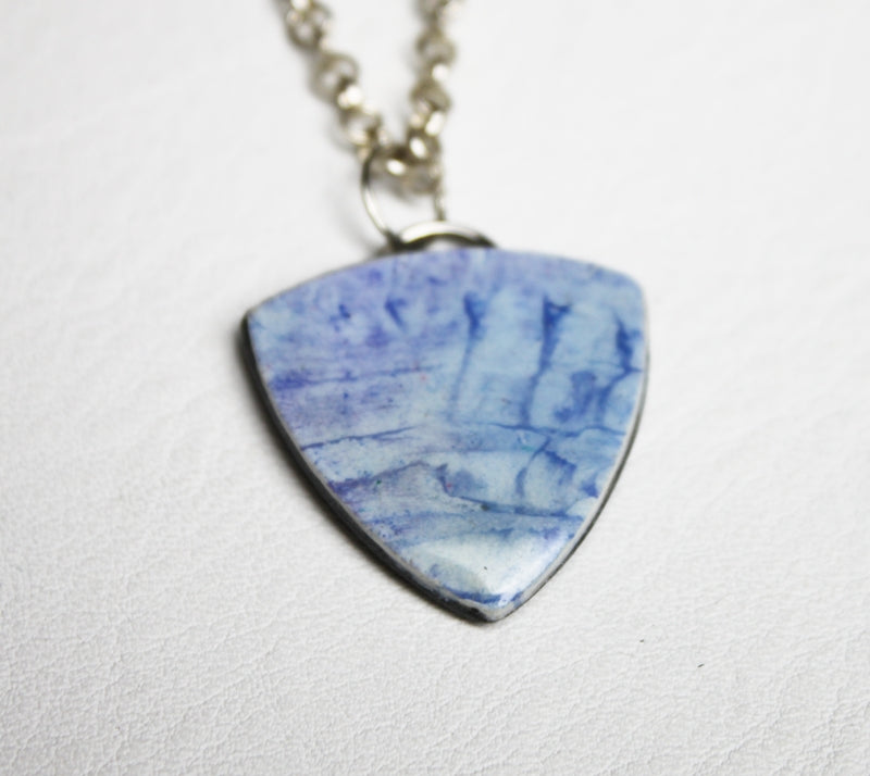 Steamy Pool Pendant Necklace
